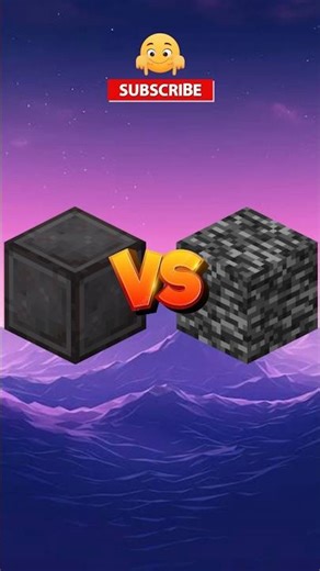 Netherite block vs Bedrock | Minecraft Comparison Shorts #shorts #minecraft