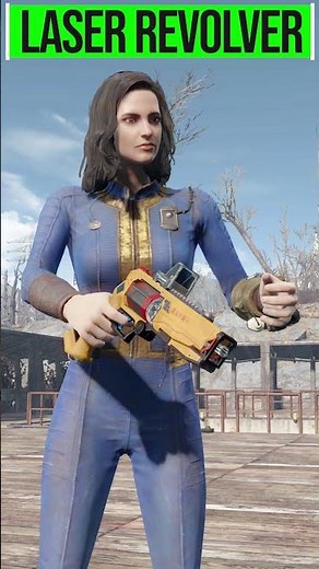 Chinese Laser Revolver - #Shorts Fallout 4 Mod Review