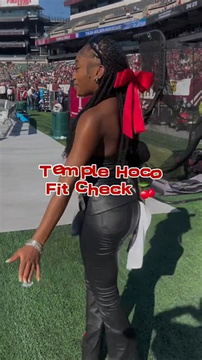 Owls reppin’ the best Cherry and White fits 🍒 | Temple University