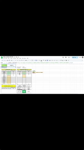 Grades Portal Creation with Google Sheets