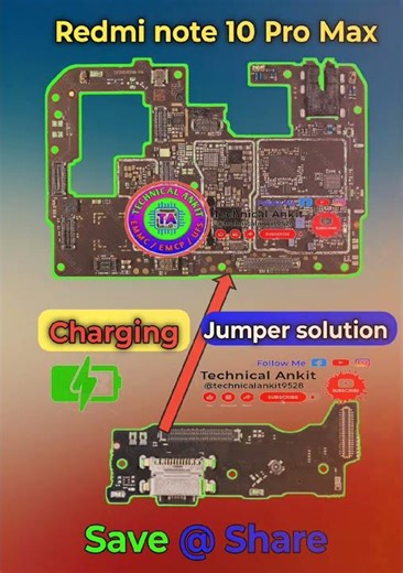 Redmi Note 10 Pro Max Not Charging Fix | Direct Jumper Solution 🔥
