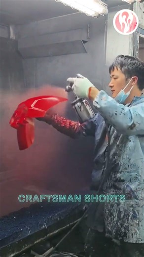 Spray painting | Motorcycle front fender spray painting