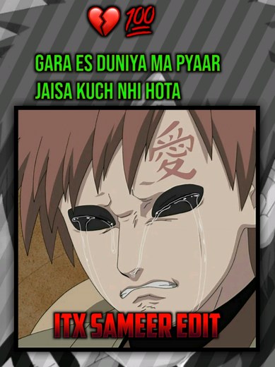 Gaara's Heartfelt Speech in Naruto Shippuden