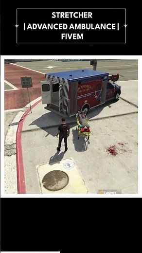 Stretcher | Advanced Ambulance Job | #fivem #gta5 #roleplay #gtaonline #gtarp