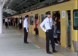 2.2M views · 23K reactions | Train rush hour in Japan  | Funny Videos | Facebook