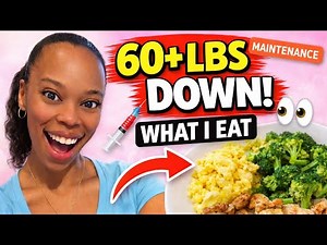 What I Eat in a Day on Tirzepatide | 60+ lbs Down High Protein Low Carb Maintenance 💉🔥