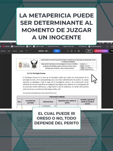 UN UEN PERITO MARCA LA DIFERENCIA Y RECUERDA QUE EL LLANTO NO CONDENA EN JUICIO PENAL En el proceso penal, el llanto puede impactar más que cualquier argumento jurídico. Pero jurídicamente, la emoción no sustituye a la prueba. Una reacción emocional puede tener múltiples explicaciones y, sin análisis técnico, su interpretación puede llevar a errores graves: absolver culpables o condenar inocentes. Aquí es donde la pericia psicológica se vuelve determinante. Sin embargo, si el abogado no conoce s