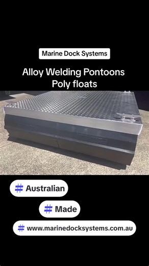 Australian made pontoons Pontoon build time lapse Pontoon Boats Manufacturing in our factory at Coolum Beach Sunshine Coast check out www.marinedocksystems.com.au We are also located in Riverstone NSW in Sydney Pontoon Boats made on our polyethylene floats, build your own boat with our free frame drawings or have us custom build to your requirements. MDS Marine Dock Systems made in Australia manufacturing plastic floats pontoons since 1980 other products and extra's available Pontoon floats Pont