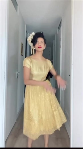 CUSTOMER GALLERY Several tassel flower headpieces are on their way to the website TOMORROW!! Wednesday 29th November 8pm London time. #Repost @orientalspiceandsomechocolate This reel is dedicated to this dress and twirling in it😉. They don’t make party dresses like this anymore…Fell in love with this true vintage sparkly dress (probably 50s) when I saw it at @yesterdays_vanity_vintage 😍. I do need someone to properly close the back with its hook 😅. *was actually dancing to Kate Bush - Wutheri