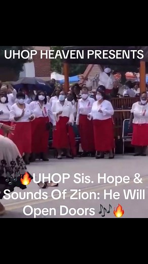 UHOP HEAVEN PRESENTS: 🎶🔥UHOP Sis. Hope & Sounds Of Zion: He Will Open Doors 🎶🔥 Full Video On YouTube “Link in BIO”🎶🔥#uhop #uhopband #uhopfamily