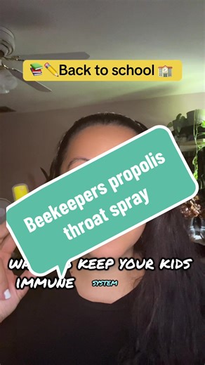 Beekeeper's Naturals Propolis Throat Spray for Relief