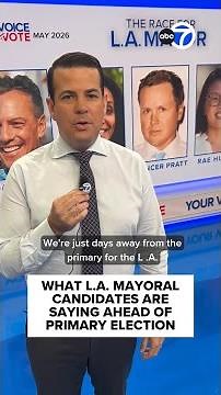What L.A. mayoral candidates are saying ahead of primary election