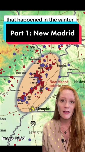 Part 1: New Madrid Seismic Zone, the earthquakes of 1811-1812 #geology #newmadrid #newmadridfault #earthquake #earthquakes #history #stemtok