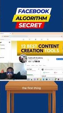 I Figured it Out #facebook #contentmarketing #algorithm