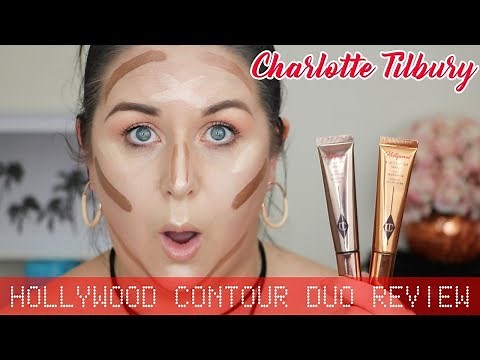 Charlotte Tilbury Hollywood Contour and Highlighter Duo Review + Demo