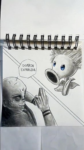 Peajo vs Zukuna (REMAKE) | JJK x PVZ Fight #jujutsukaisen #pvz #art #jjk