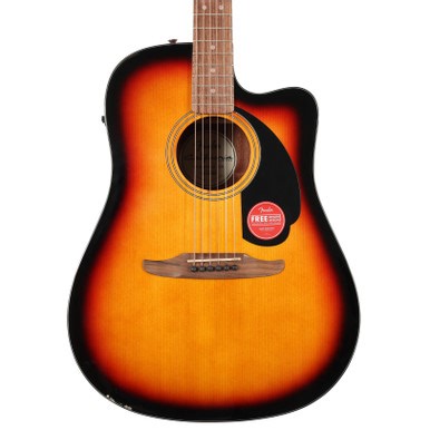 B Stock : Fender California Standard Redondo CE Dreadnought Electro Acoustic in 3-Colour Sunburst - 001