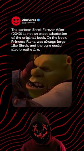 Shrek Forever After vs Original Book Fiona Was Giant & the Ogre Could Breathe Fire!