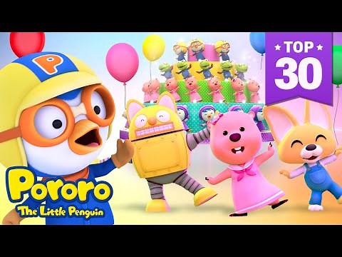 TOP 30 Popular Pororo Kids Songs & Nursery Rhymes | Music Compilation for Kids ♪ | Pororo English