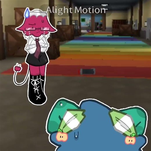 ||I'm so lazy...||ft:bassie,flutter,flyte,brightney,spuirm||#dandysworld #alightmotion #edit #art