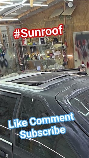 sunroof out of a 2002 impala #fyp#diy#reels #shorts#shoplife ‪@SprayWayCustoms‬ was my teacher💪🏾💪🏾