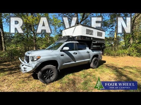 Toyota Tundra Overland Build with our @FourWheelCampers Raven Shell