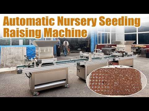 Fully Automatic Seedling Machine 🌱 Smart Nursery Seeding System for Modern Farming#seedlings