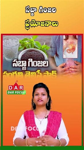 Sabja Seeds Benefits | Amazing Health Effects You Should Know | Latest updates | DAR FOCUS