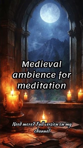 Medieval ambience for meditation | calm fantasy atmosphere