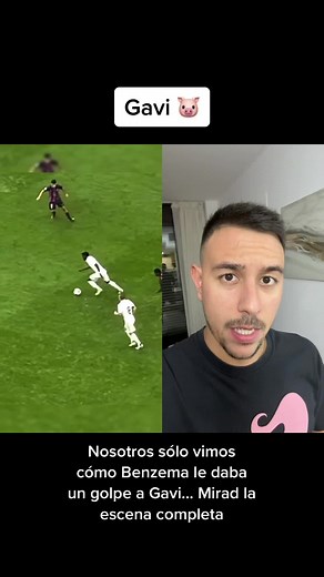 Conflicto entre Gavi y Benzema en El Clásico