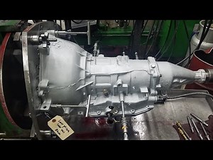 Ford AOD Transmission Dyno Test with Constant Pressure Valve Body (not TCI)