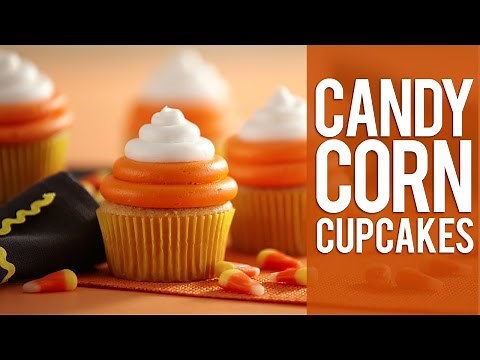 How to Make Candy Corn Cupcakes