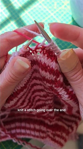 Don't Weave In Your Ends, do this instead #knitting #knittinghack #knittingtechniques
