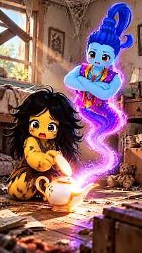 I Have Three Wishes From A Genie🧞‍♀️... My Third Wish Will Change My Life🥹 #roblox #brookhavenrp