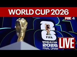 🔴 LIVE: World Cup Draw 2026 Reactions & News | FOX 4 NEWS