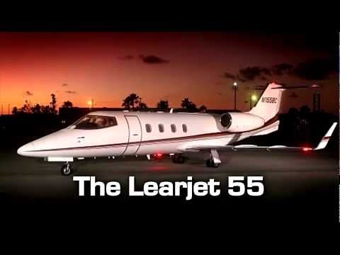Learjet 55 video from JetOptions Private Jets