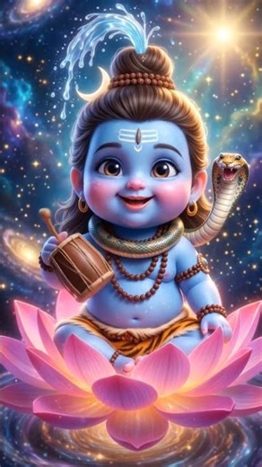 Most Adorable 30 Sec Little Shiv Tandav! 🕉️ #Shorts #Mahadev #DivineVaniSoul