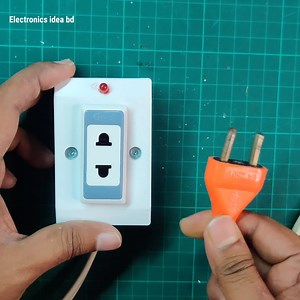 424K views · 5.7K reactions | How to make 2 pin Electric socket with Indicator | Electronics idea bd | Facebook