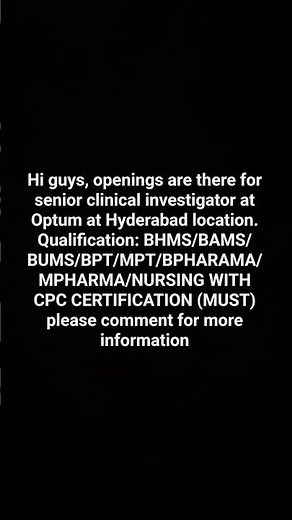 Job openings, vacancies at Optum #bhms #nursing #bums #job #joboppurtunities #viral #jobopening