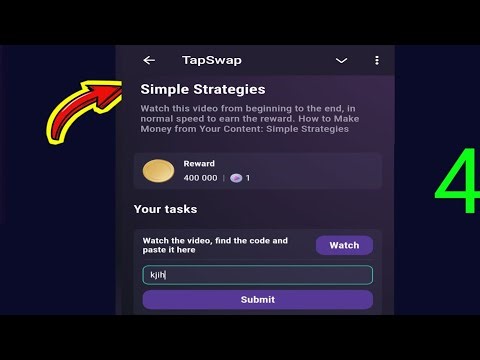 Simple Strategies | Tapswap Code | How to Make Money from Your Content: Simple Strategies