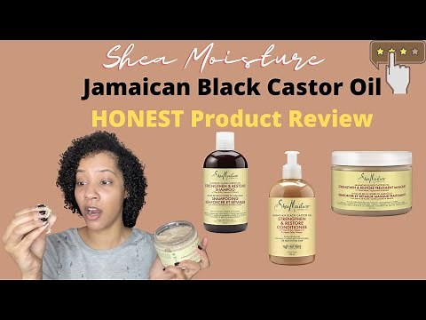 HONEST REVIEW: SHEA MOISTURE JAMAICAN BLACK CASTOR OIL SHAMPOO, CONDITIONER AND MASQUE