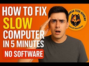 Stop Lag on Your PC – Simple 5 Minute Tutorial (No Software)