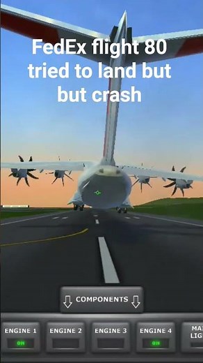 FedEx flight 80#aviation#crash