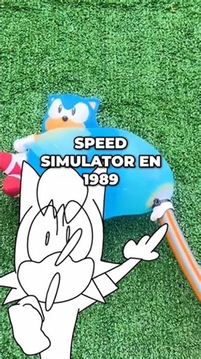 ⌛ The old Speed ​​Simulator looked like this! 🦔 #roblox #humor #robloxgames #robloxespañol #sonic