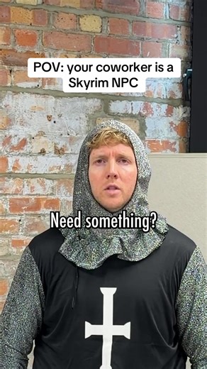 Hilarious Skyrim NPC Coworker Skit