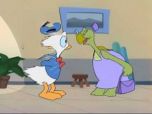 "Donald's Shell Shots" from Mickey Mouse Works 2K Quad HD Upscale