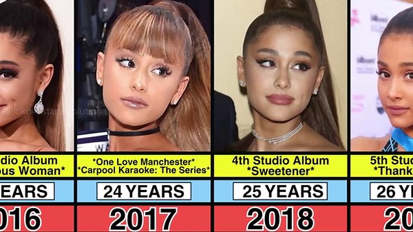 Ariana Grande Transformation From 1 to 32 Years Old (1994–2025)