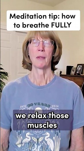 Deep breathing HACK for meditation & calming down