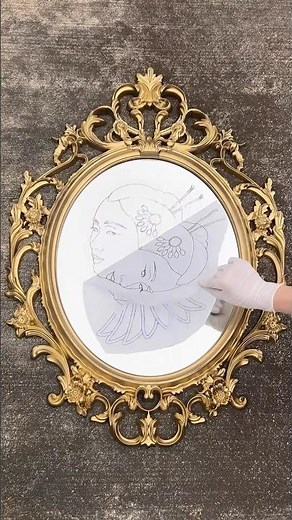 How to Tattoo Stencil Mirror🪞