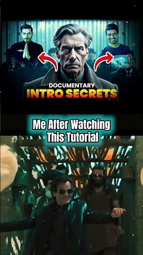 Me After Learning How to Create intro for documentary video with this Tutorial